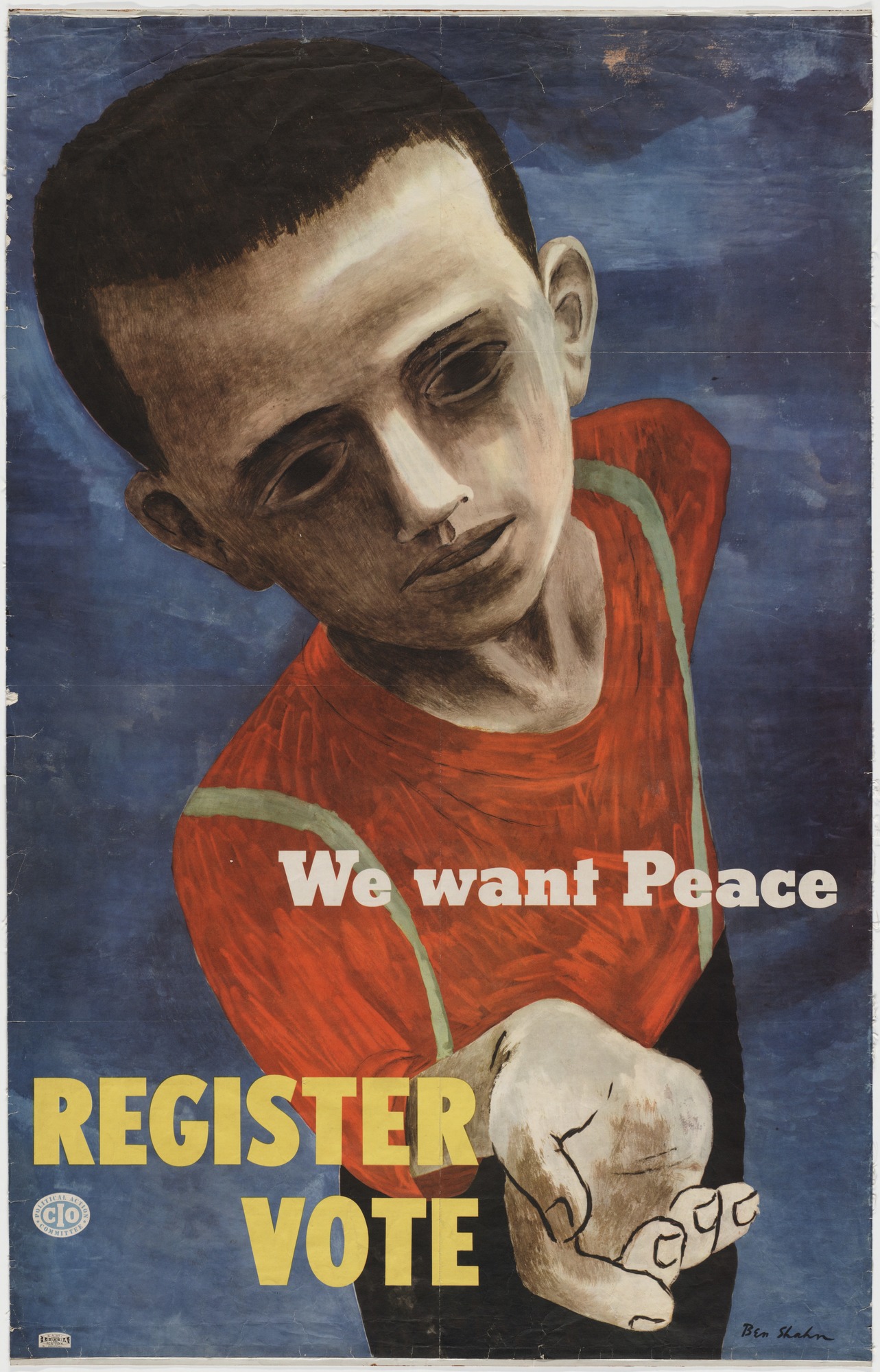 Ben Shahn, Register, Vote, 1946