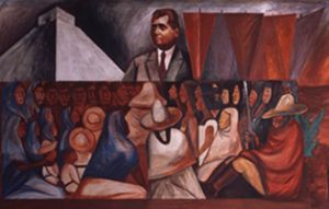José Clemente Orozco, The Struggle in The Occident, fresk w NSRS / fresco in NSRS, 1931