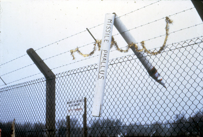 Missile Phallus (Fallus-pocisk), archiwum Sigrid Møller / Sigrid Møller archive, The Women's International League for Peace and Freedom